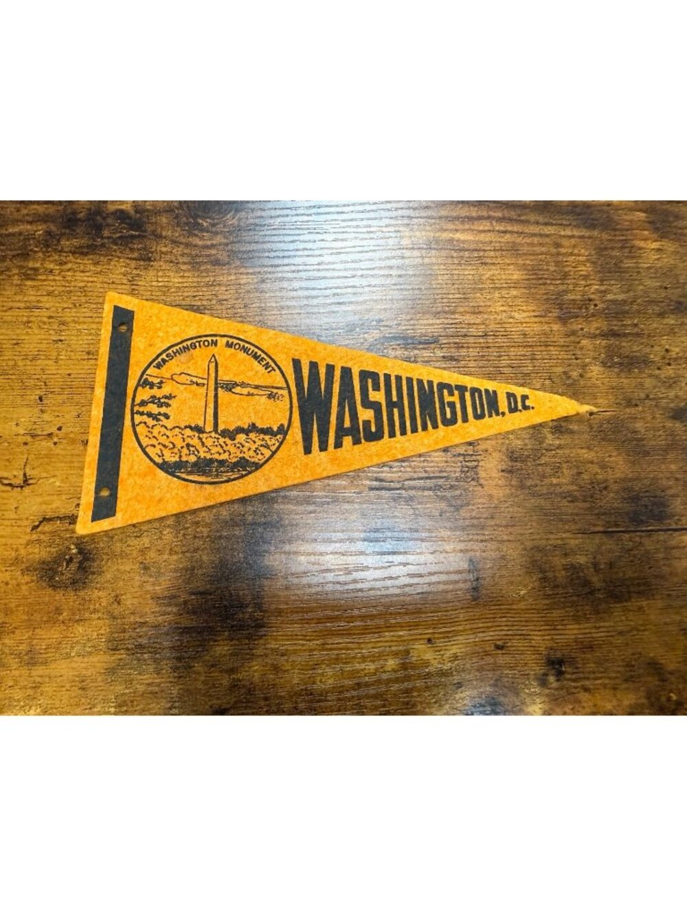 Vintage Washington, D.C. mini pennant